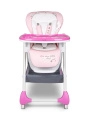 Стульчик для кормления Sevillababy Zoo Pink, розовый, зайчик