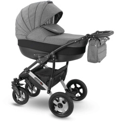 Коляска Camarelo Sevilla WXSE 3 в 1 темно-серый меланж