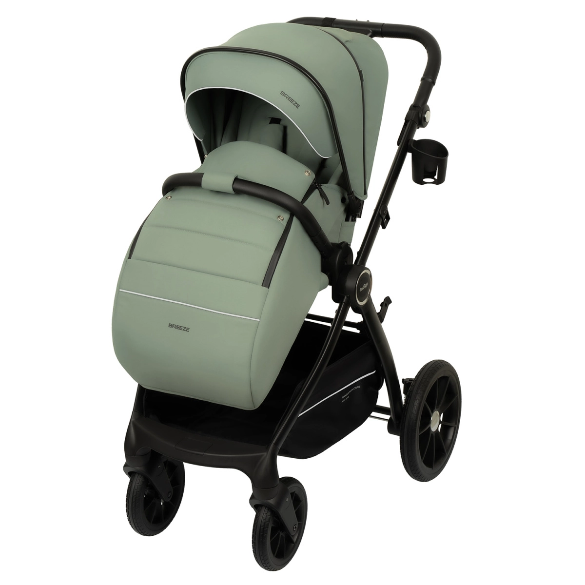 Коляска прогулочная Indigo BREEZE зелёный
