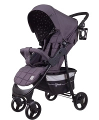 Коляска прогулочная Rant Kira Star Moon Grey. Цвет: Серый