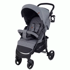 Коляска прогулочная Mowbaby Cross Gold Grey