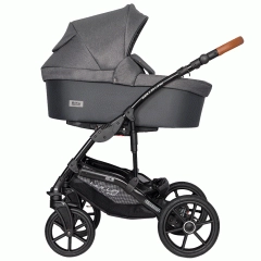 Коляска 3 в 1 Riko Basic Bella Life 06 Anthracite, графит