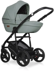 Коляска 3 в 1 Riko Basic Aicon Pastel 05 оливковый