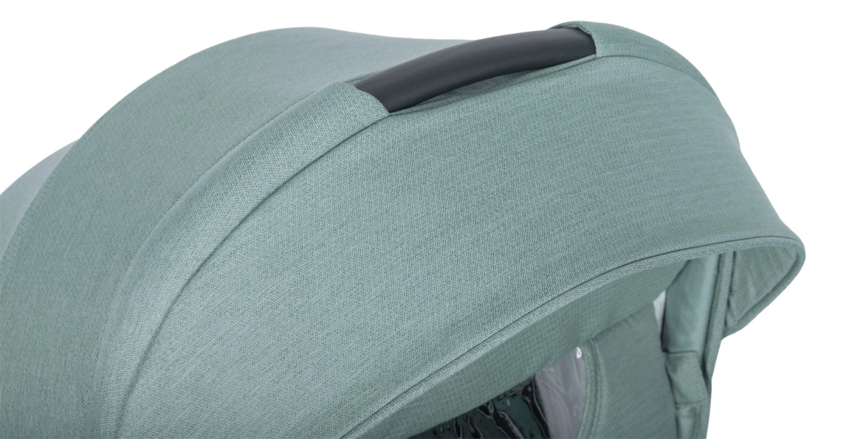 Коляска модульная 2в1 Farfello Baby shell BBS (BBS-15 Green/Зеленый / серебро)