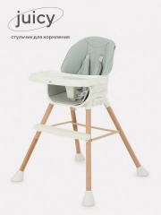 Стульчик для кормления Rant Juicy Wood green