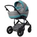 Модульная Коляска 2 в 1 Rant Ballada серо-бирюзовый