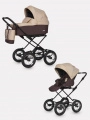 Коляска 2 в 1 Riko Basic Bella Classic 07 коричнево-бежевый