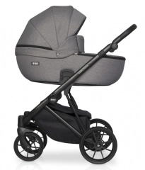 Коляска 3 в 1 Riko Basic Montana 04 темно-серый