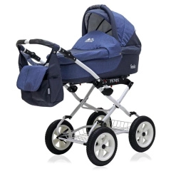 Коляска 2 в 1 Rant Fenix Classic 01 синий