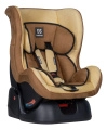 Автокресло детское Farfello GE-E велюр коричнево-бежевое brown+beige