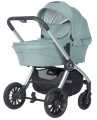 Коляска модульная 2в1 Farfello Baby shell BBS (BBS-15 Green/Зеленый / серебро)