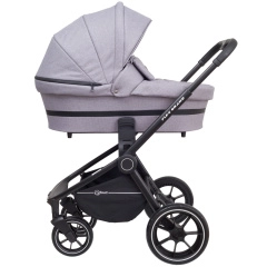 Коляска 3 в 1 Rant Flex Grand Mercury Grey серый