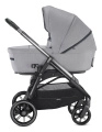 Коляска 3 в 1 Inglesina Aptica с подставкой под люльку Stand Up, Silk Grey
