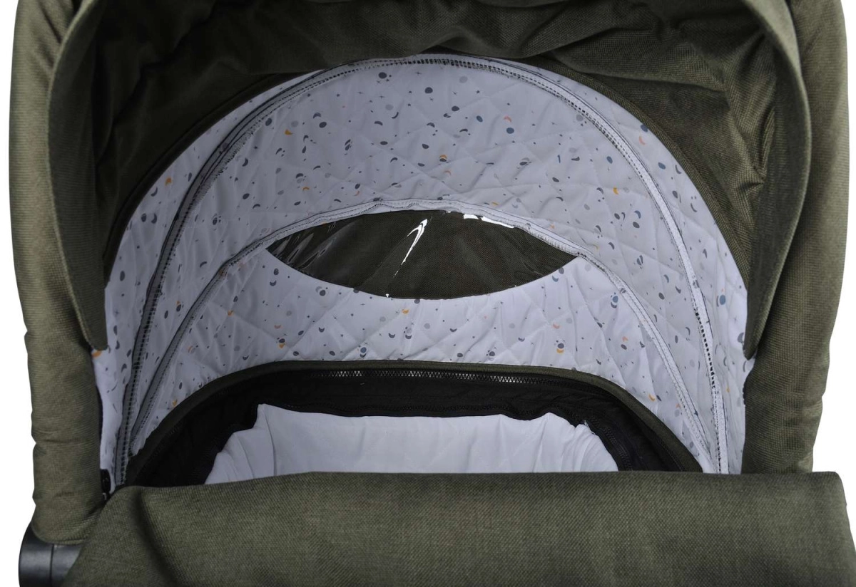 Коляска модульная 2 в 1 Farfello Cloud Baby CB (CB-11 Хаки)