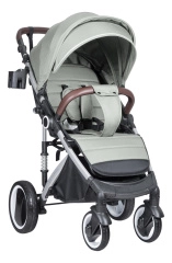 Коляска детская прогулочная Farfello Bino Angel Plus (Steel Gray Стальной серый)