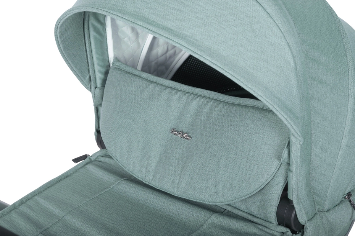 Коляска модульная 2в1 Farfello Baby shell BBS (BBS-15 Green/Зеленый / серебро)