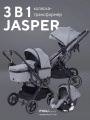 Коляска-трансформер 3 в 1 Mowbaby Jasper Grey