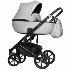 Коляска 3 в 1 Riko Basic Ozon 05 светло-серый