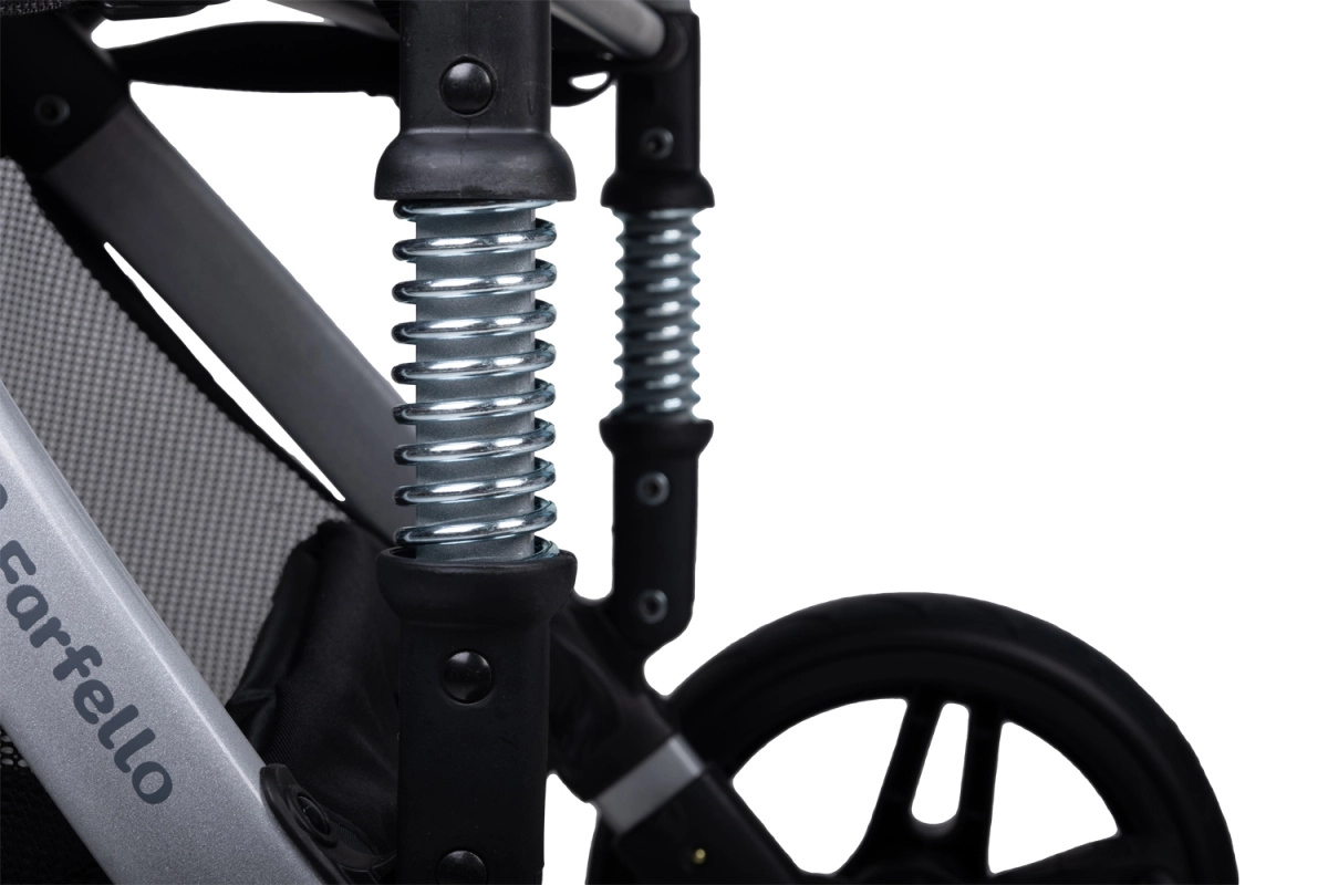 Коляска детская прогулочная Farfello Bino Angel Comfort (Rich black / Черный)