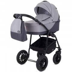 Коляска Rant Siena 2024 02 темно-серый - светло-серый