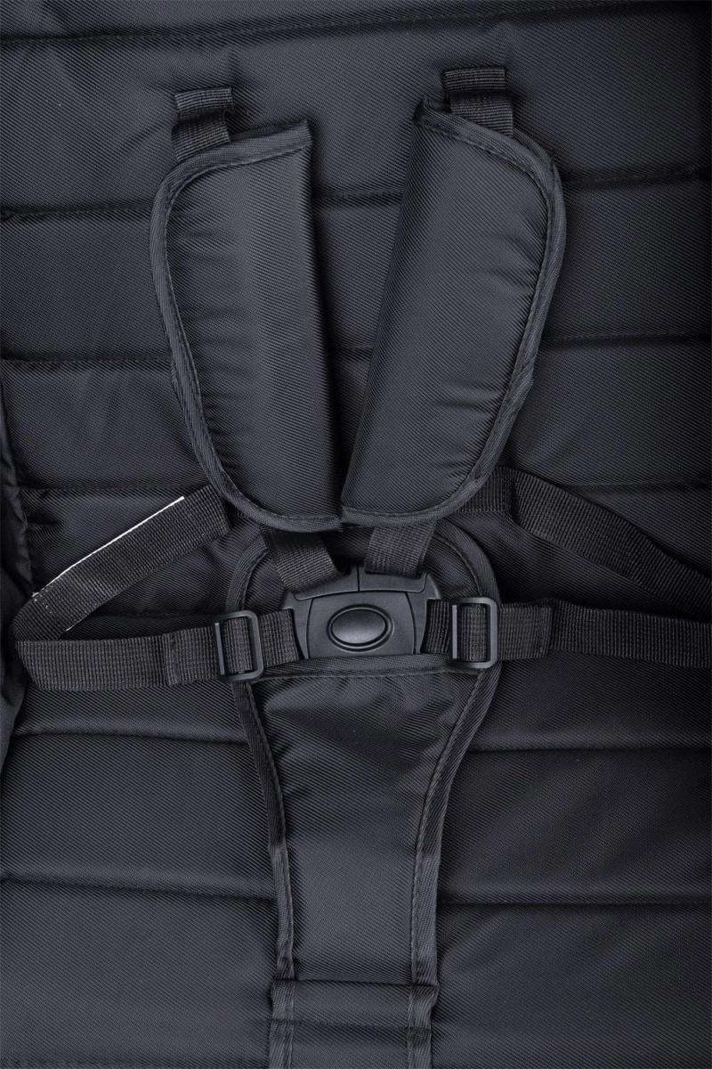 Коляска детская прогулочная Farfello Bino Angel Comfort (Rich black / Черный)