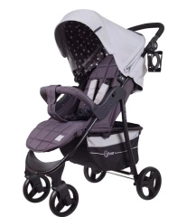 Коляска прогулочная Rant Kira Star Soft Grey. Цвет: Серый