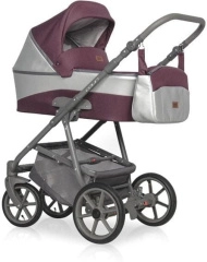 Коляска 2 в 1 Riko Basic Colin 05 серо-фиолетовый