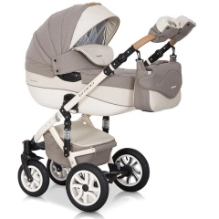 Коляска 3 в 1 Riko Bruno Ecco 14 бежевый