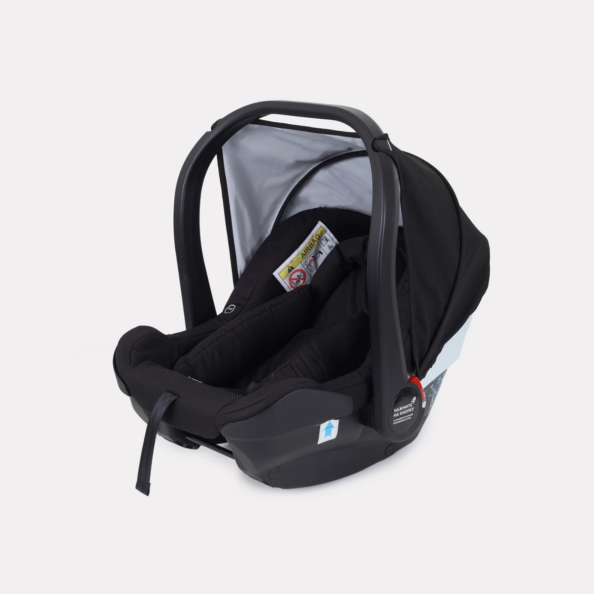 Коляска 3 в 1 RANT FLEX PRO 2023 RA075 BLACK