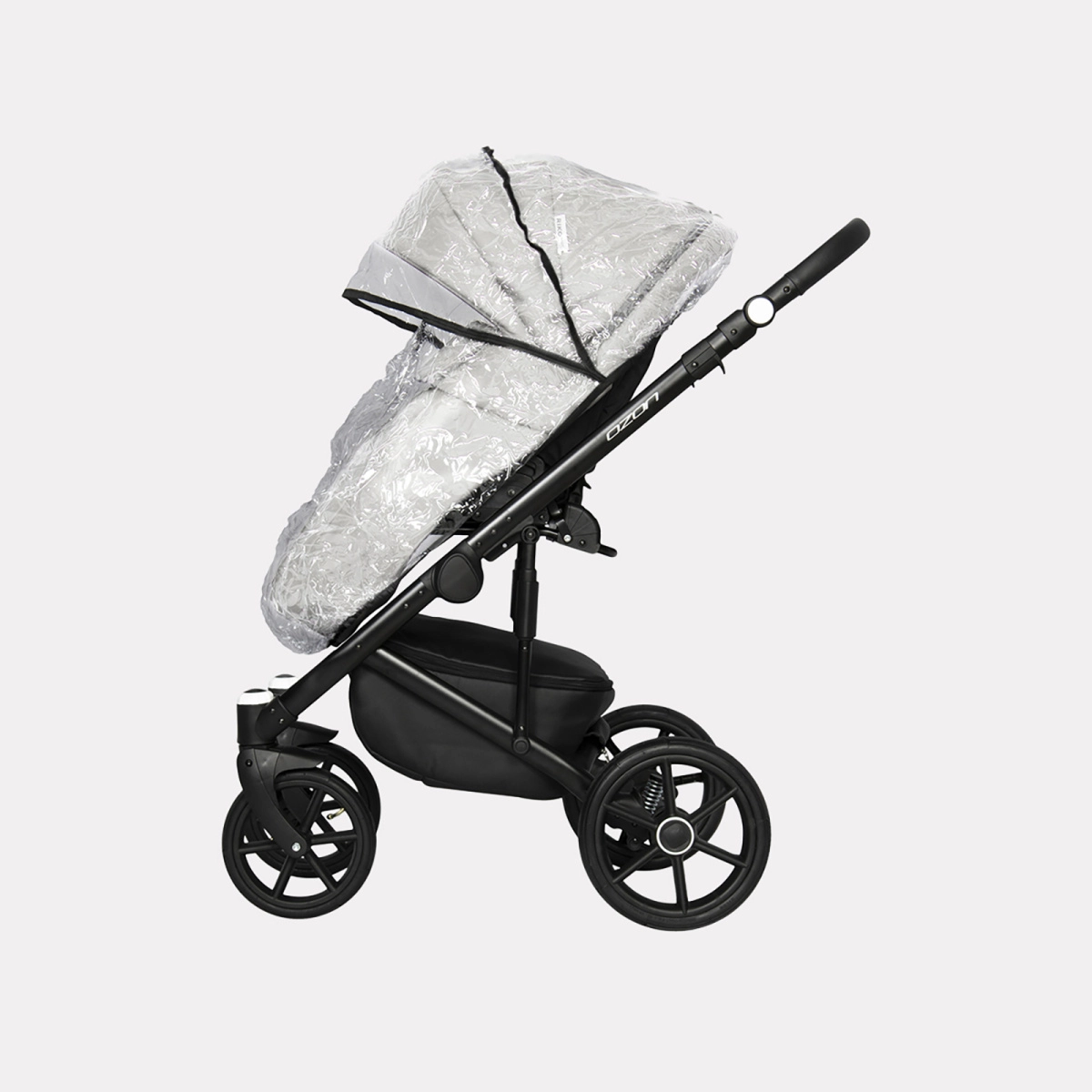 Коляска 3 в 1 Riko Basic Ozon, 07 белый