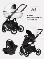 Коляска 3 в 1 Riko Basic Montana X Ecco 11 White
