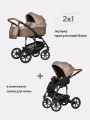 Коляска 2 в 1 Riko Basic Bella Life 05 Mokka коричневый