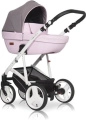 Коляска 2 в 1 Riko Basic Aicon 05 серо-розовый
